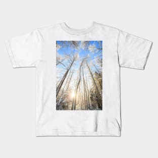 Winter forest Kids T-Shirt